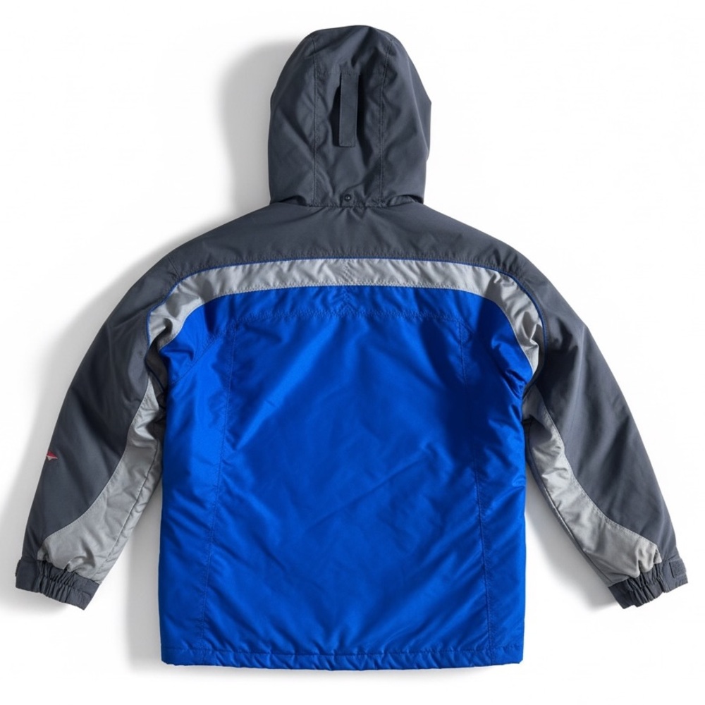Columbia Challenge Series Vintage Ski Jacket Y2K 2003 Blue Gray Medium - Picture 3 of 13